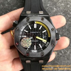 Audemars Piguet - Royal Oak Diver 15706 FC/RU Black JF Ult 1:1 MY9015 Mod