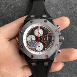 Royal Oak Offshore 26400IO 44mm SS/RU Black/White JF A3126