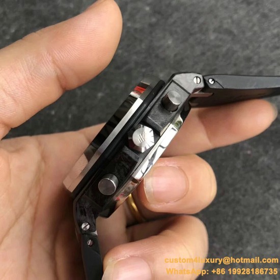 Royal Oak Offshore 26400IO 44mm SS/RU Black/White JF A3126