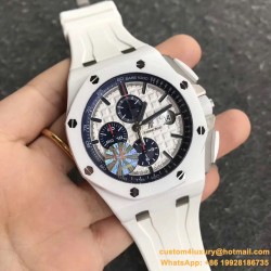 Audemars Piguet - Royal Oak Offshore Chronograph 26402CB White Ceramic JF A3126