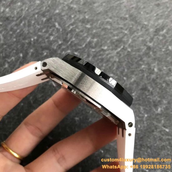 Royal Oak Offshore 26400SO 44mm SS/RU White Dial JF A7750