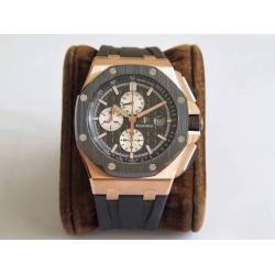 Royal Oak Offshore 44mm RG/RU Black/White JF A3126