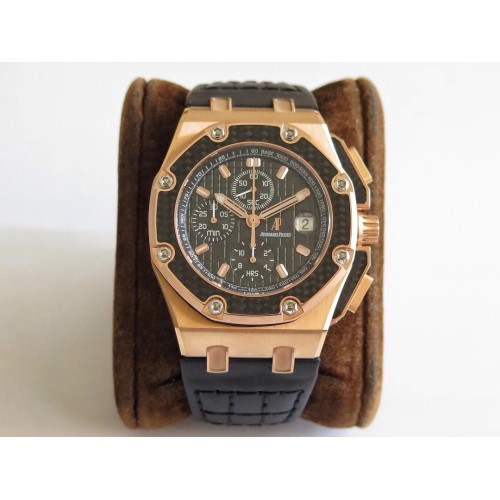 Audemars Piguet - Juan Pablo Montoya Limited Ed RG/LE Black JF A7750