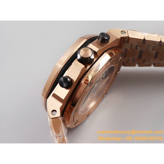 Royal Oak Offshore 26470OR 42mm RG/RG Gold Dial JF A7750