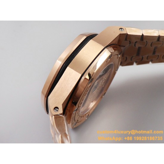 Royal Oak Offshore 26470OR 42mm RG/RG Gold Dial JF A7750
