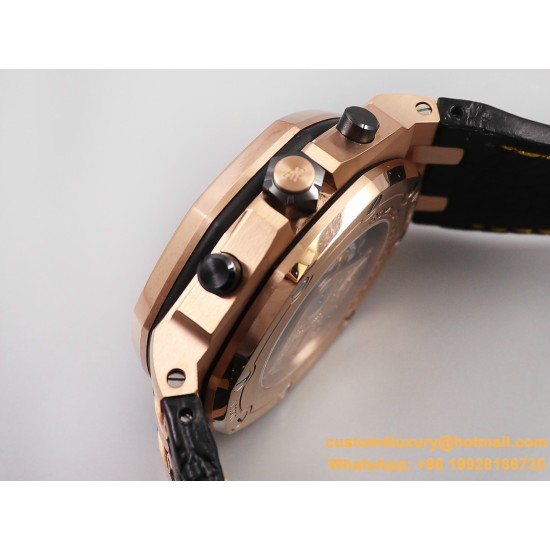 Royal Oak Offshore 26470OR 42mm RG/Le Gold Dial JF A7750