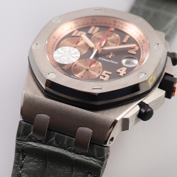 Royal Oak Offshore 26170ST 42mm SS/LE Grey/RG Dial JF A7750