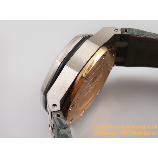 Royal Oak Offshore 26170ST 42mm SS/LE Grey/RG Dial JF A7750