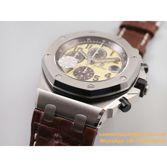 Royal Oak Offshore 26470ST 42mm SS/LE Cream Dial JF A7750