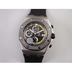 Royal Oak Offshore 26400IO 44mm SS/RU Black/Black JF A3126