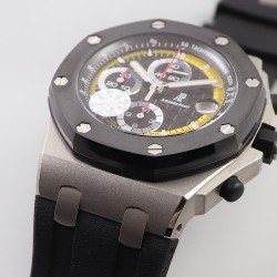 Royal Oak Offshore 26400IO 44mm SS/RU Black/Black JF A3126