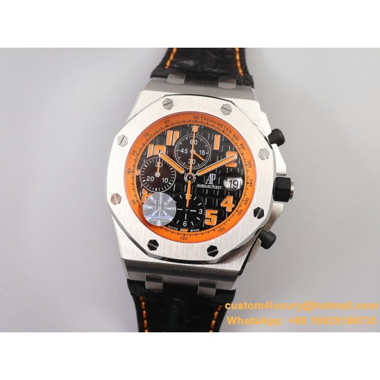 Royal Oak Offshore 42mm SS/LE Black/Org JF A7750