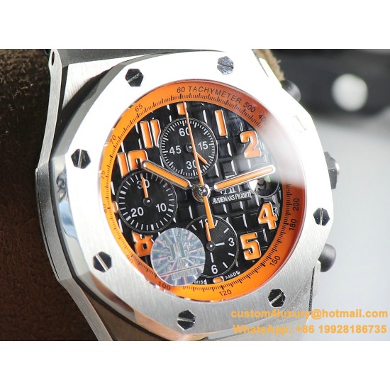 Royal Oak Offshore 42mm SS/LE Black/Org JF A7750