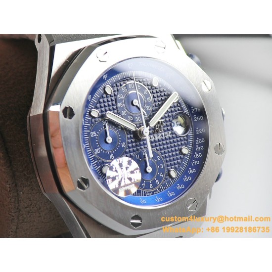 Royal Oak Offshore 26237ST 42mm SS/SS Blue Dial JF A7750