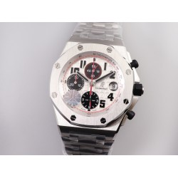 Royal Oak Offshore 26170ST 42mm SS/SS White Dial JF A7750
