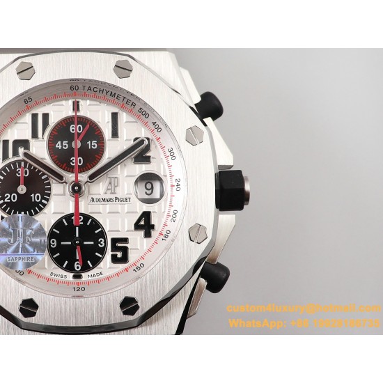 Royal Oak Offshore 26170ST 42mm SS/SS White Dial JF A7750