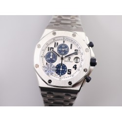 Royal Oak Offshore 26170ST 42mm SS/SS White Dial JF A7750