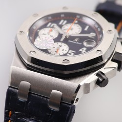 Royal Oak Offshore 26470ST 42mm SS/LE Black/Blk JF A7750