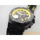 Royal Oak Offshore 42mm Cer/LE Black/Yellow JF A7750
