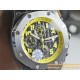 Royal Oak Offshore 42mm Cer/LE Black/Yellow JF A7750