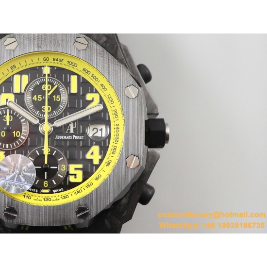 Royal Oak Offshore 42mm Cer/LE Black/Yellow JF A7750