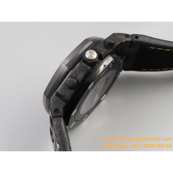 Royal Oak Offshore 42mm Cer/LE Black/Yellow JF A7750
