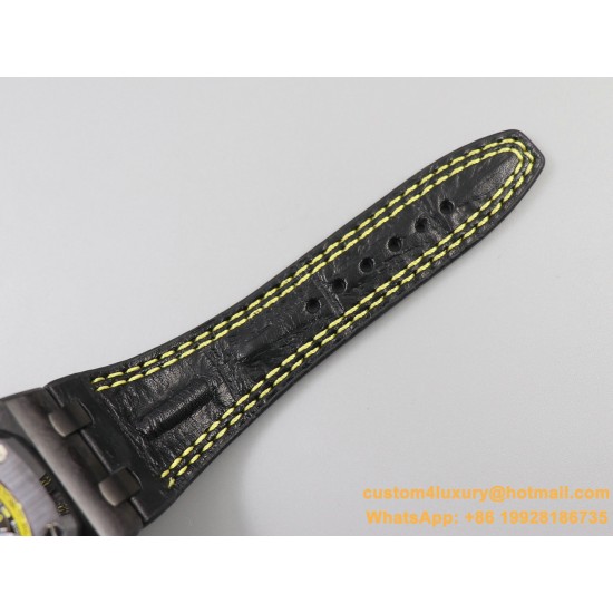 Royal Oak Offshore 42mm Cer/LE Black/Yellow JF A7750