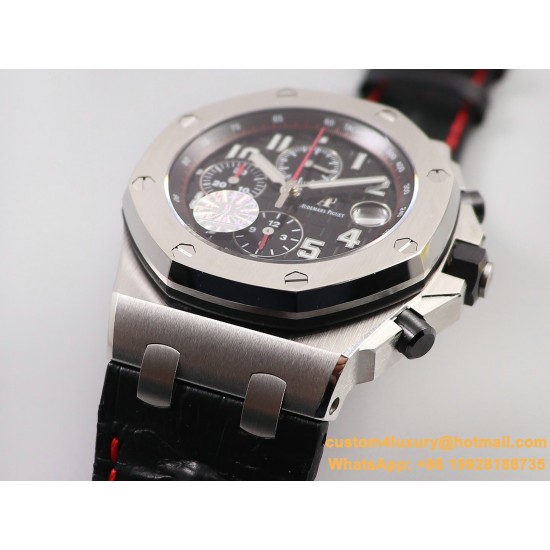 Royal Oak Offshore 26470ST 42mm SS/LE Black/Blk JF A7750