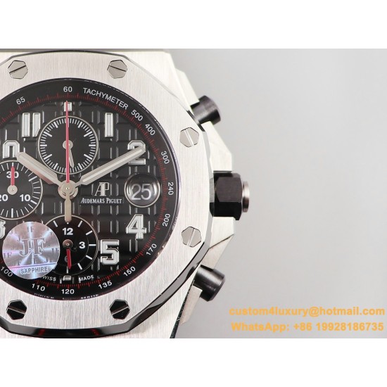 Royal Oak Offshore 26470ST 42mm SS/LE Black/Blk JF A7750