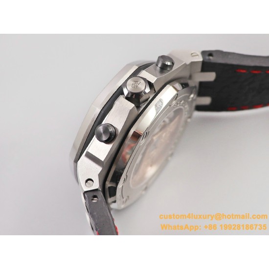 Royal Oak Offshore 26470ST 42mm SS/LE Black/Blk JF A7750