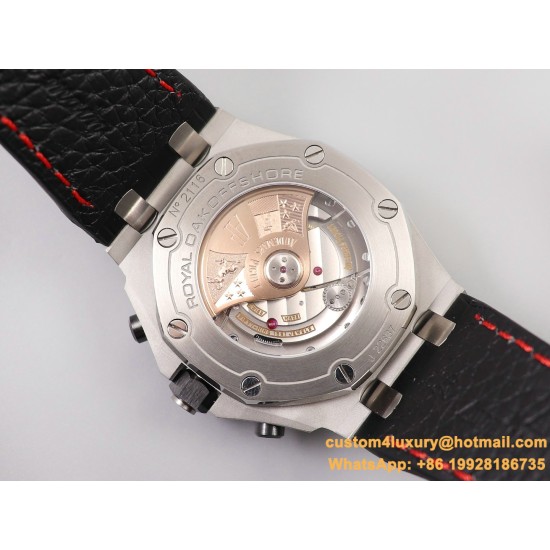 Royal Oak Offshore 26470ST 42mm SS/LE Black/Blk JF A7750