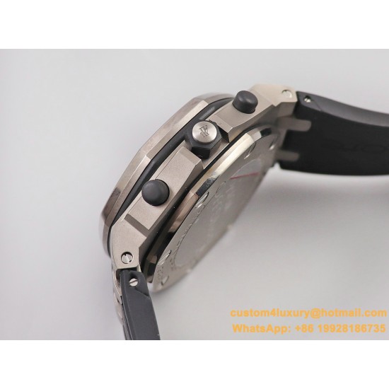 Royal Oak Offshore 26470ST 42mm Ti/Ru Grey Dial JF A7750