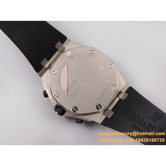 Royal Oak Offshore 26470ST 42mm Ti/Ru Grey Dial JF A7750