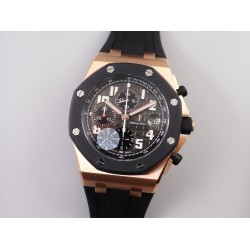 Royal Oak Offshore 25940OK 42mm RG/RU Grey/Blk JF A7750