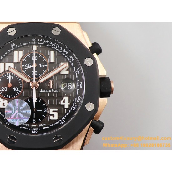 Royal Oak Offshore 25940OK 42mm RG/RU Grey/Blk JF A7750