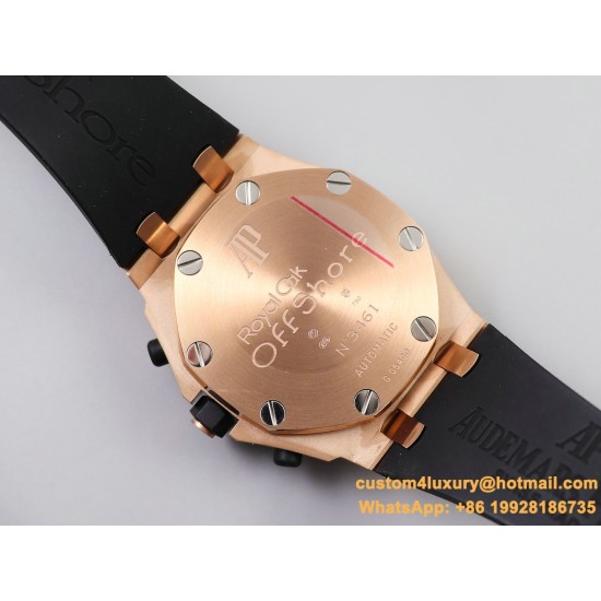 Royal Oak Offshore 25940OK 42mm RG/RU Grey/Blk JF A7750