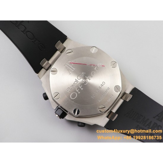 Royal Oak Offshore 26170ST 42mm SS/RU Black Dial JF A7750