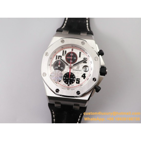 Royal Oak Offshore 26170ST 42mm SS/LE White Dial JF A7750