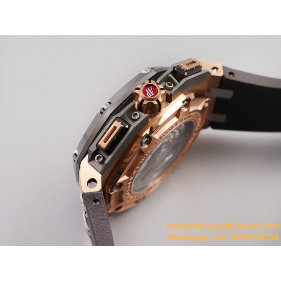 Royal Oak Offshore 44mm Michael Schumacher RG/RU Grey/Black JJF A3126