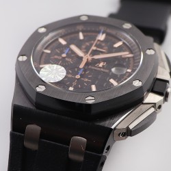 Royal Oak Offshore 44mm CER/RU Blk/Stk JF A3126