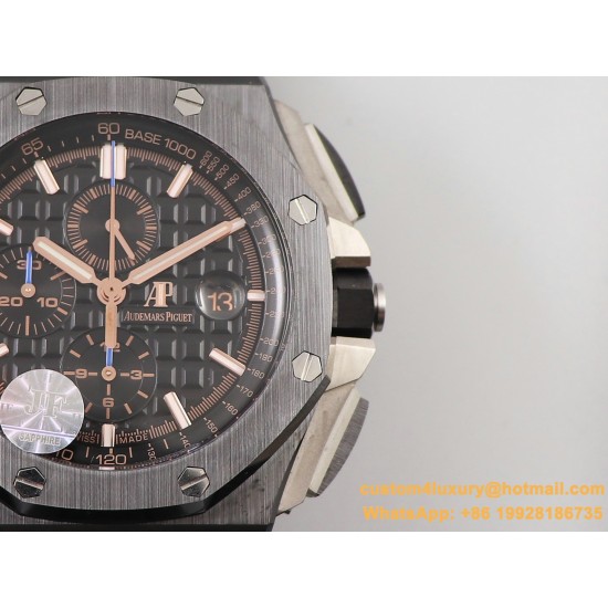 Royal Oak Offshore 44mm CER/RU Blk/Stk JF A3126