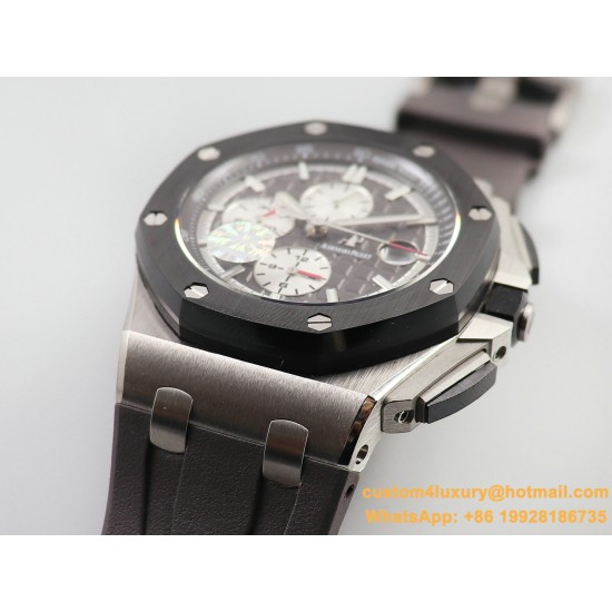 Royal Oak Offshore 44mm CER/RU Grey/White STK JF A3126