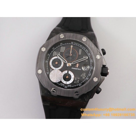 Royal Oak Offshore 42mm Cer/RU Grey/Green JF A3126