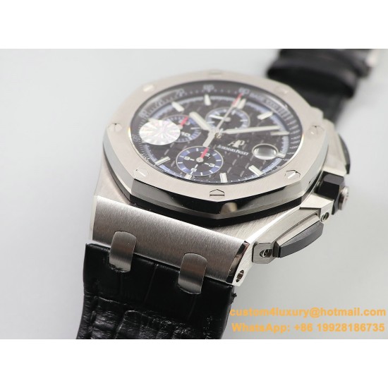 Royal Oak Offshore 44mm SS/LE Black/Stk JF A3126