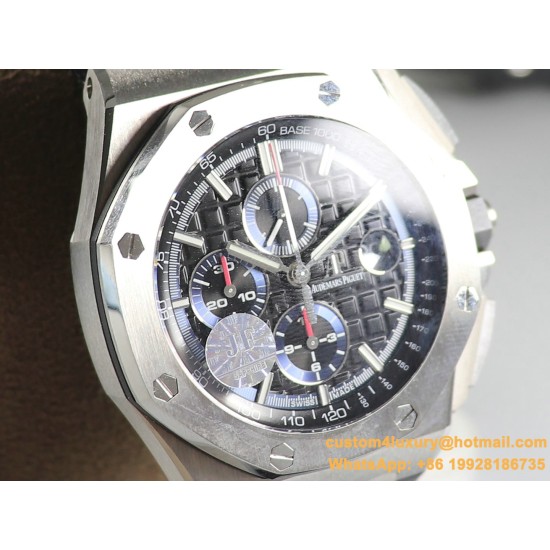 Royal Oak Offshore 44mm SS/LE Black/Stk JF A3126