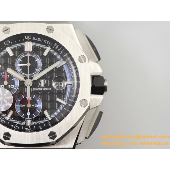 Royal Oak Offshore 44mm SS/LE Black/Stk JF A3126