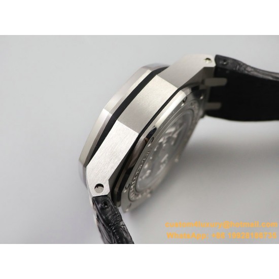 Royal Oak Offshore 44mm SS/LE Black/Stk JF A3126
