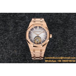 Royal Oak Tourbillon 41mm RG/RG Grey/Stk R8F V2 Flying Tourb