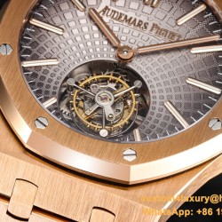 Royal Oak Tourbillon 41mm RG/RG Grey/Stk R8F V2 Flying Tourb