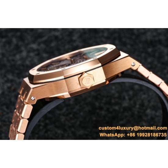 Royal Oak Tourbillon 41mm RG/RG Grey/Stk R8F V2 Flying Tourb